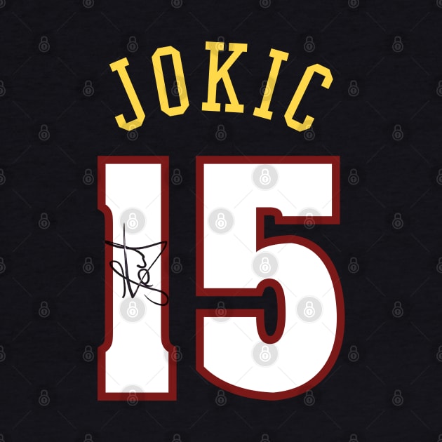 Jokic - signed by Buff Geeks Art